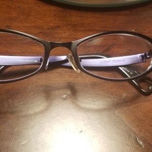 Betsey Johnson Glasses & case.